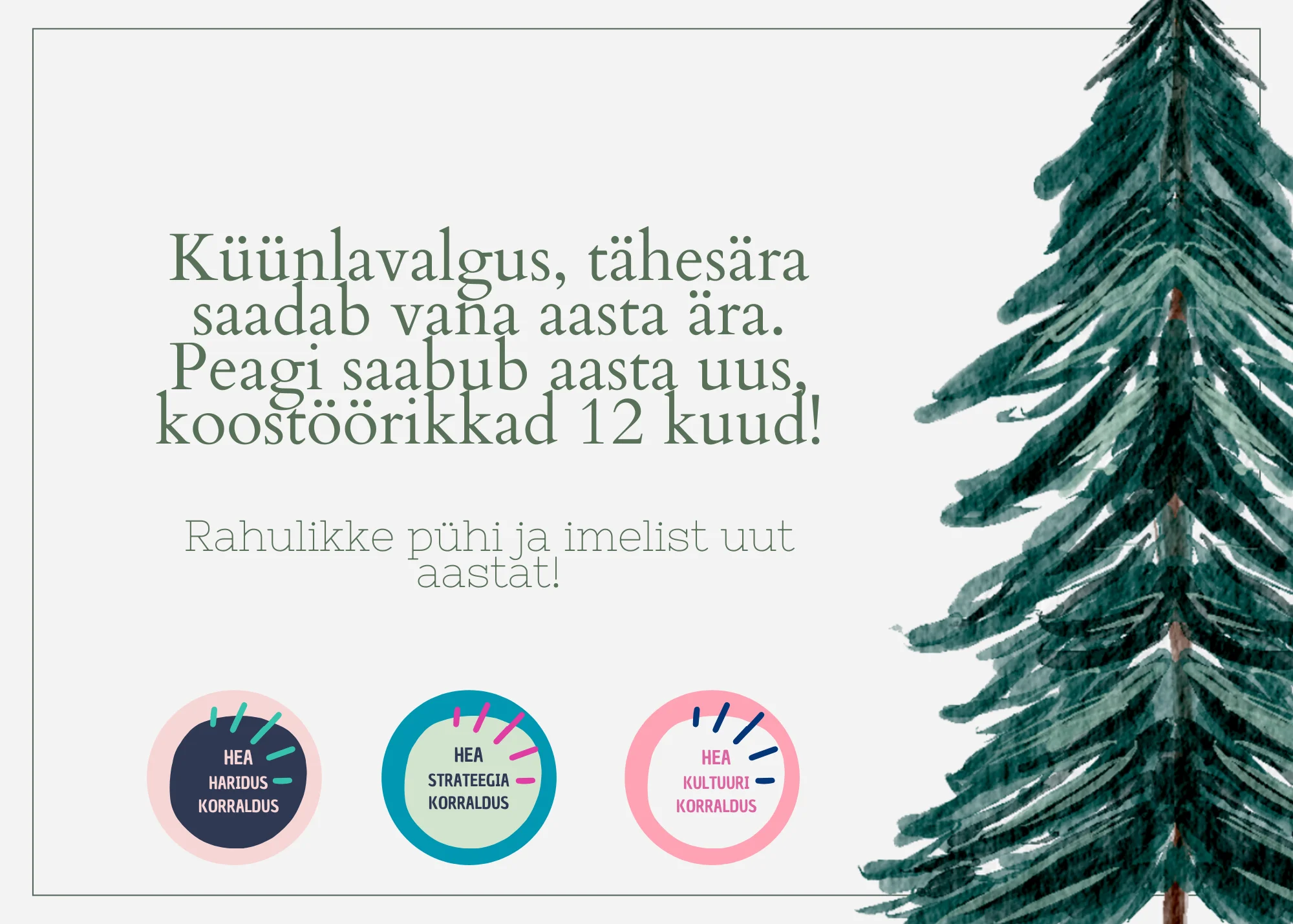 Võtame aasta kokku!
